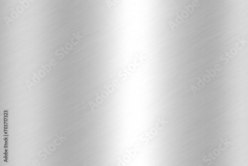 Polished metal texture. shiny steel background. Stainless steel texture metal background. Gray foil leaf texture. photo