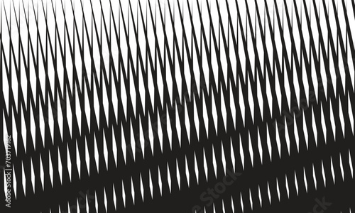 abstract monochrome geometric black corner line pattern.