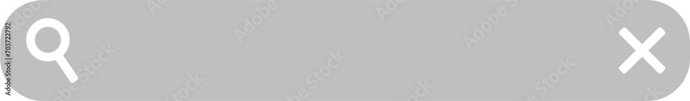 Search bar form vector for website user interface Search bar form vector for website user interface