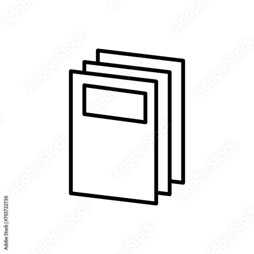 Cover outline icons, minimalist vector illustration ,simple transparent graphic element .Isolated on white background