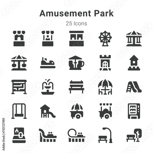 amusement park icons