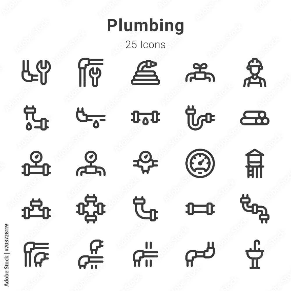 plumbing icons