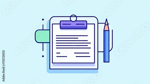 Innovative Business Strategies: Thin Line Icon Vector Illustration for Corporate Success and Growth in Modern Management and Technology