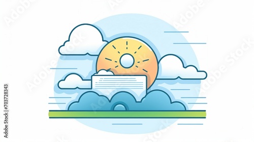 Innovative Business Strategies: Thin Line Icon Vector Illustration for Corporate Success and Growth in Modern Management and Technology