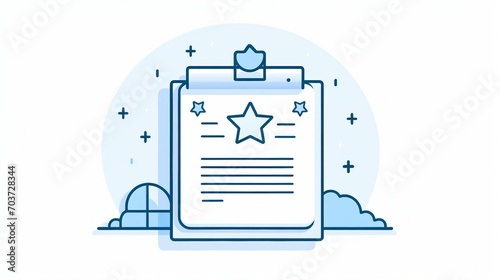 Innovative Business Strategies: Thin Line Icon Vector Illustration for Corporate Success and Growth in Modern Management and Technology
