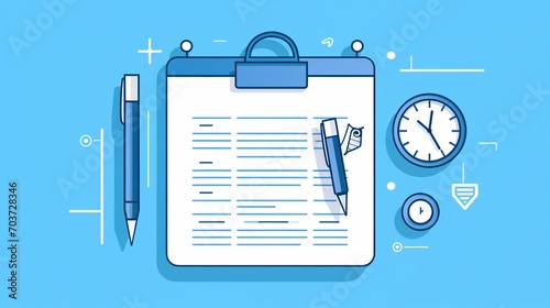 Innovative Business Strategies: Thin Line Icon Vector Illustration for Corporate Success and Growth in Modern Management and Technology