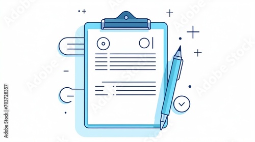 Innovative Business Strategies: Thin Line Icon Vector Illustration for Corporate Success and Growth in Modern Management and Technology