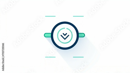 Innovative Business Strategies: Thin Line Icon Vector Illustration for Corporate Success and Growth in Modern Management and Technology