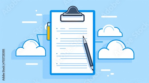 Innovative Business Strategies: Thin Line Icon Vector Illustration for Corporate Success and Growth in Modern Management and Technology