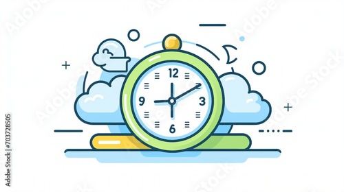 Innovative Business Strategies: Thin Line Icon Vector Illustration for Corporate Success and Growth in Modern Management and Technology