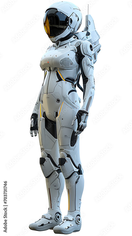 women's space suit, robotic suit concept