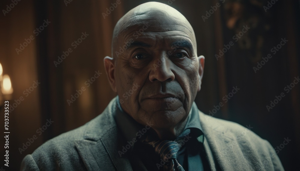 a close up of a person in a suit and tie looking at the camera with a serious look on his face, with a chandelier in the background. a close up of a person in a suit and tie looking at the camera with a serious look on his face, with a chandelier in the background.