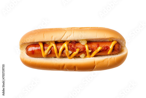 hod dog Isolated on transparent background