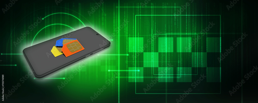 3d rendering microchips with mobile phone
3d rendering microchips with mobile phone