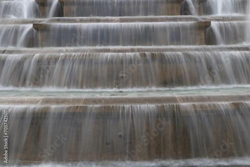 Fountain in a park of Vienna