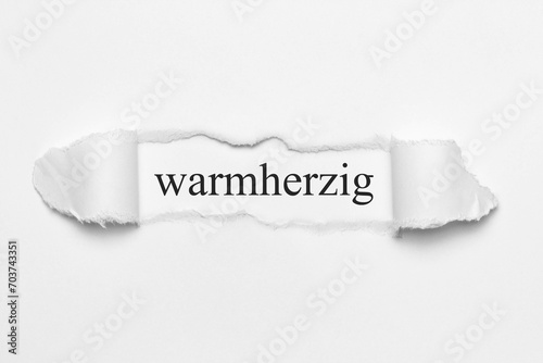 warmherzig 