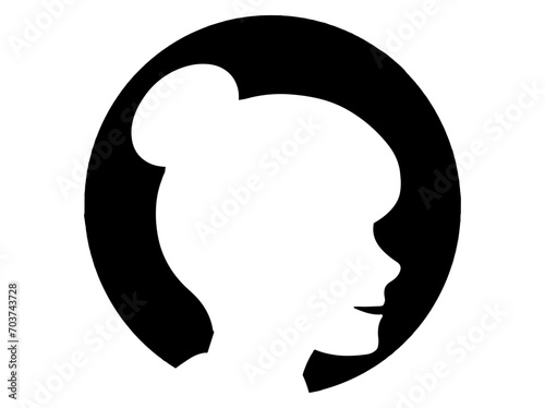 Female Avatar Profile Picture Silhouette
