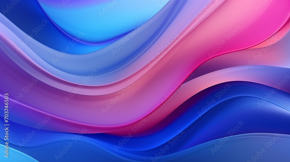 Abstract Colorful Swirls: Mobile Screen Concept Background