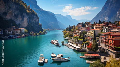 Gorgeous Lakeside Charm: Riva del Garda, Trentino, Italy © Maximilien