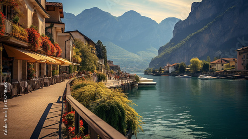 Gorgeous Lakeside Charm: Riva del Garda, Trentino, Italy photo