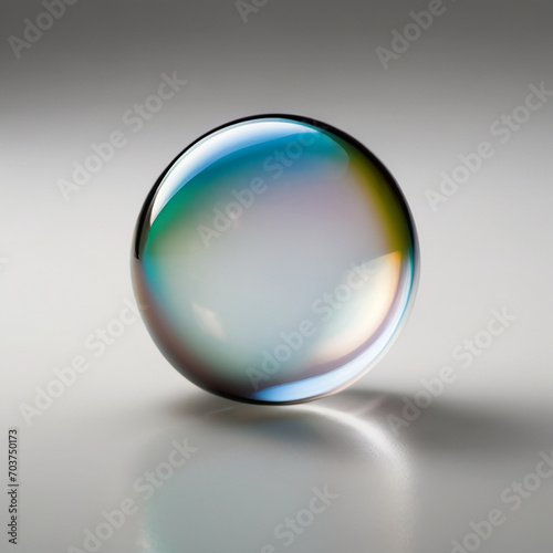 bubble on white 1