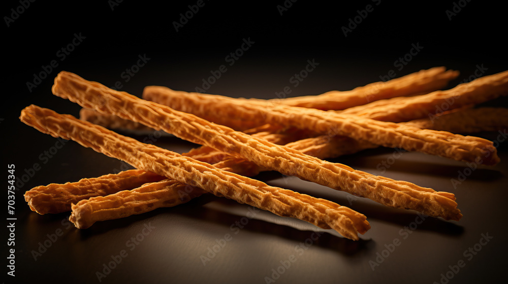 crispy cream filled wafer sticks With Cocoa or Chocolate