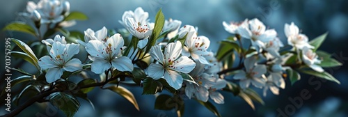 Sweet William Flowers Green Leaves Blue, Banner Image For Website, Background, Desktop Wallpaper