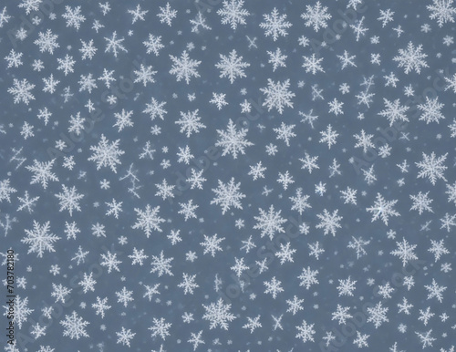 pattern with snowflakes