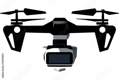 Drone pilot's remote control. vektor illustation