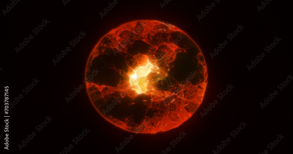 Energy abstract yellow sphere of glowing liquid plasma, electric magic round energy ball background Energy abstract yellow sphere of glowing liquid plasma, electric magic round energy ball background
