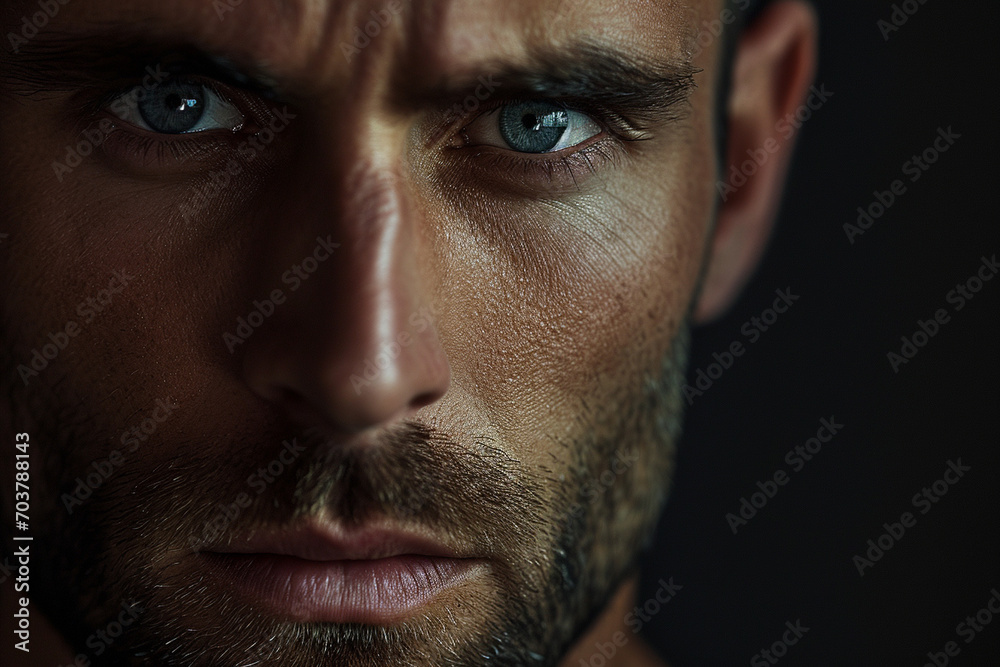 Rostro Masculino en Penumbra Generative AI
Rostro Masculino en Penumbra Generative AI