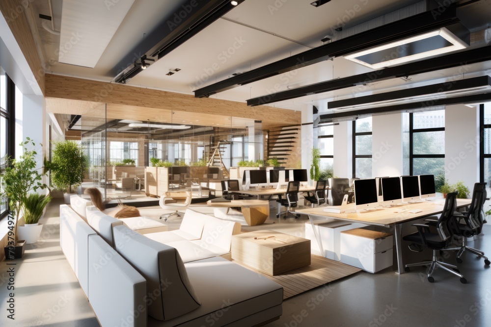 modern interior design office space