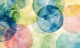 Vibrant collection of watercolor paint drops, perfect for backgrounds, textures and creative design elements