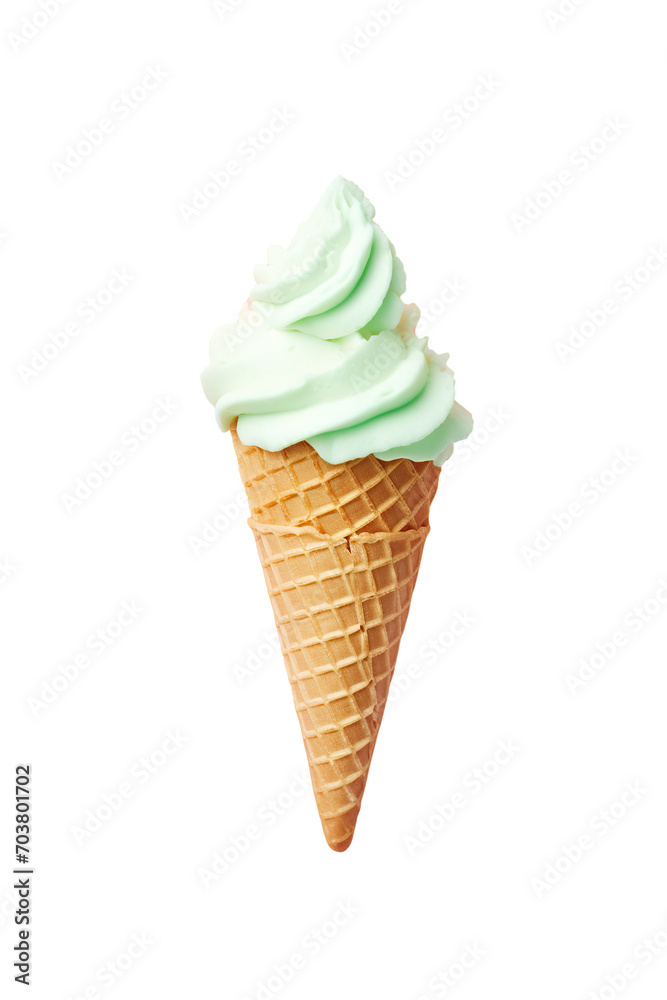 Ice cream Isolated on transparent background Ice cream Isolated on transparent background