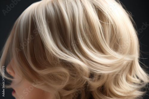 Contemporary Glam: Sleek and Stylish Blonde Hair