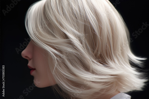 Chic and Sleek: Blonde Hair Textures
