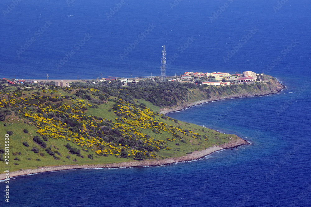 Behramkale in Canakkale, Turkey.
