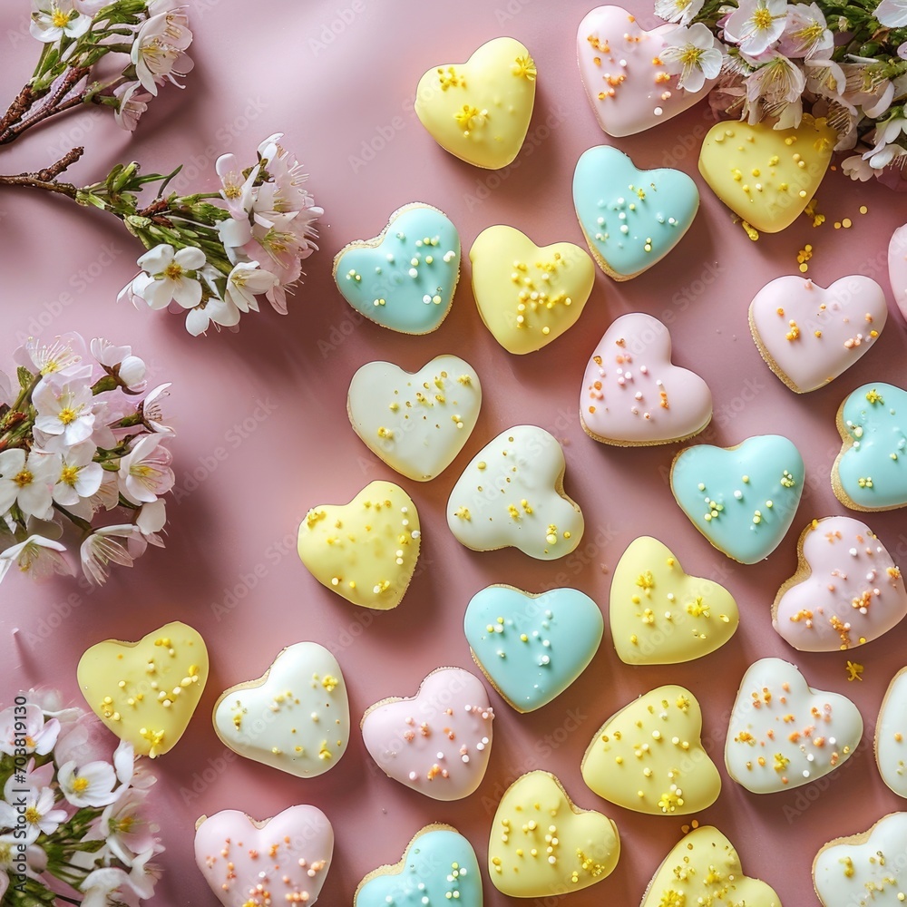 Romantic background for Valentine's Day Romantic background for Valentine's Day
