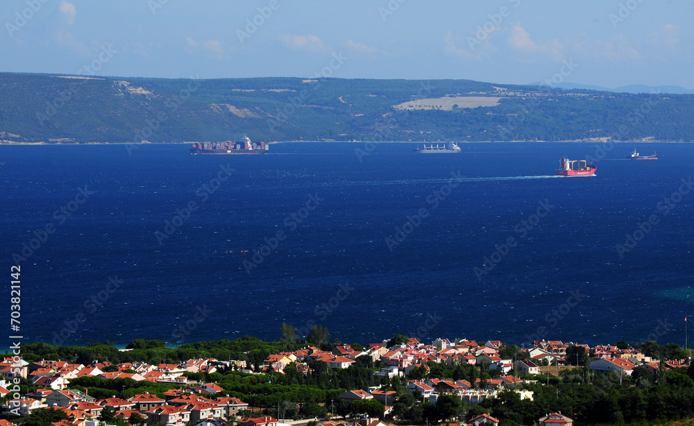 A view from Canakkale, Turkey