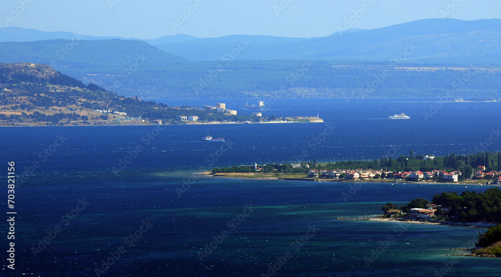 A view from Canakkale, Turkey