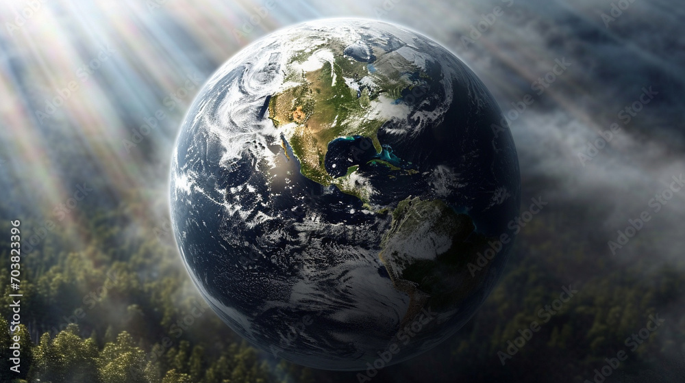 earth in space earth in space