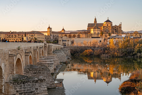 Fototapeta Naklejka Na Ścianę i Meble -  Roman Bridge - Cordoba, Andalusia - Spain