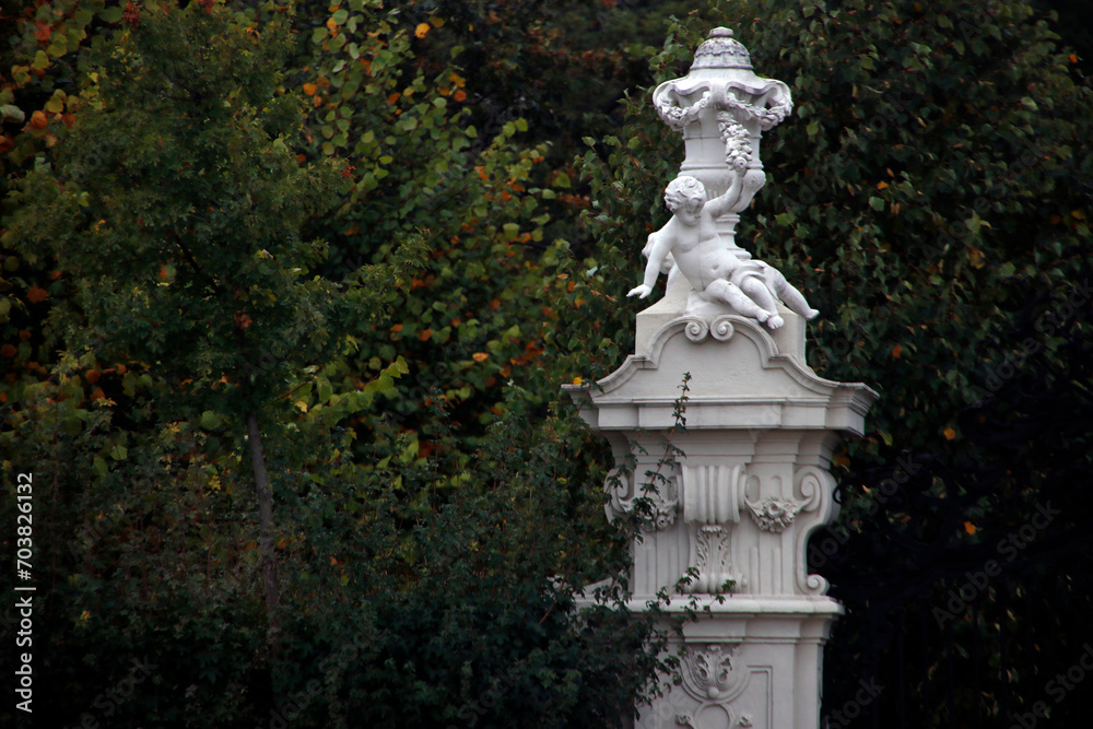 Statue in the city of Vienna, Austria