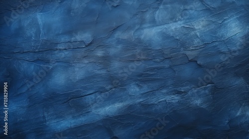 Texture of a blue old scratched slate and stone with space for text © Wolfilser