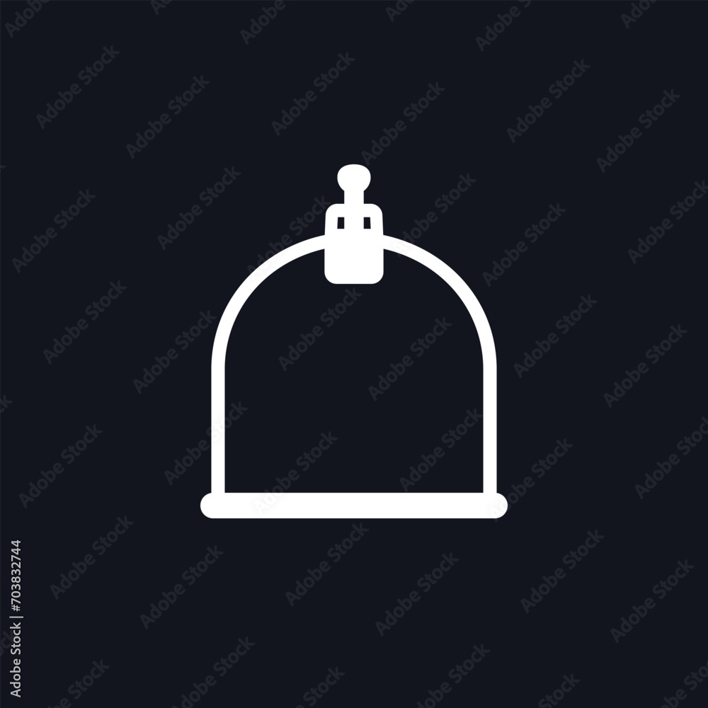 Hijama treatment icon with a cup Hijama treatment icon with a cup
