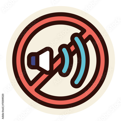 no sound sign icon
