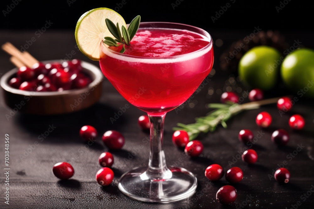 cranberry cocktail with ice. Festive winter vitamin cocktails. Autumn and holiday season drinks. cranberry cocktail with ice. Festive winter vitamin cocktails. Autumn and holiday season drinks.