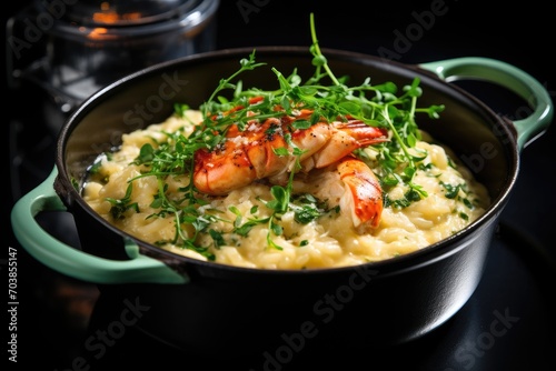 butter lobster risotto