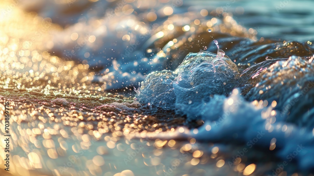Seashore close up background Seashore close up background