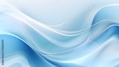 Dynamic Vector Background of transparent Shapes in sky blue and white Colors. Modern Presentation Template